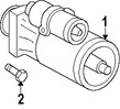Foto de Tornillo de Arranque Original para Saab 9-7x 2005 2006 2007 2008 2009 Marca GM N�mero de Parte 11515769