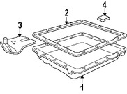 Foto de Carter Transmisin Automtica Original para Saab 9-7x 2008 2009 Marca GM Nmero de Parte 24240207