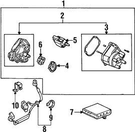 Foto de Bobina de Encendido Original para Acura CL Honda Accord Marca HONDA Nmero de Parte 30500PAAA01