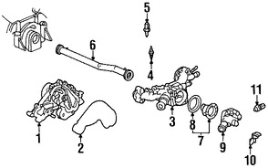 Foto de Interruptor de Temperatura del Ventilador Original para Acura Honda Marca HONDA Nmero de Parte 37760P00003