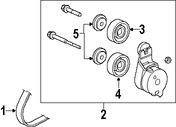 Foto de Soporte de Amortiguador Original para Honda Acura Marca HONDA Nmero de Parte 31180RCAA02