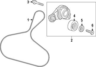Foto de Polea Tensora Correa Accesoria Original para Honda Fit 2017 2015 2016 Marca HONDA N�mero de Parte 311805R7A01