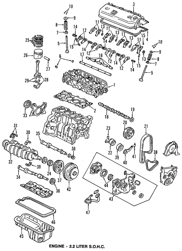 Foto de Seguidor del rbol de levas Original para Acura Honda Marca HONDA Nmero de Parte 14744PT0004