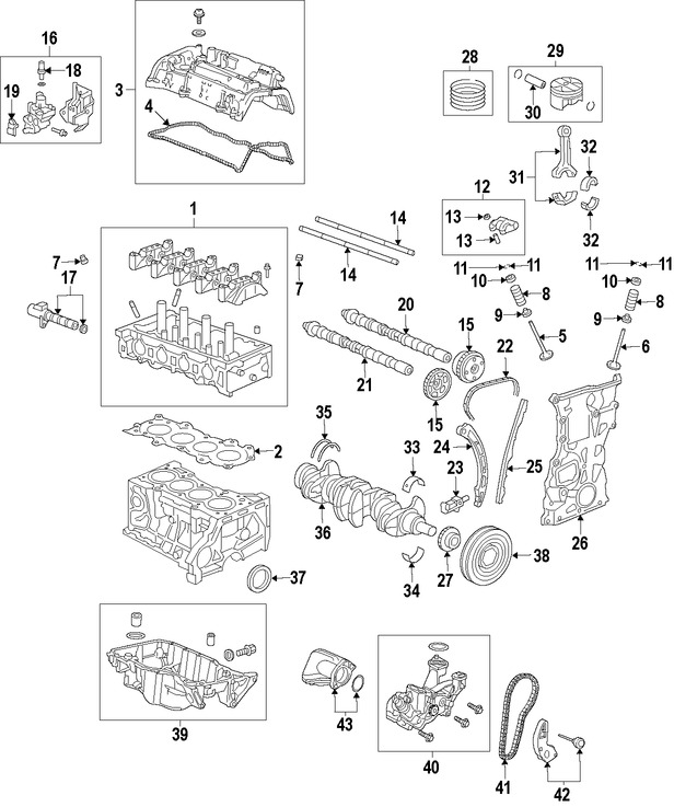 Foto de Tensor de la Cadena del Tiempo Original para Honda Civic 2016 2017 Marca HONDA Nmero de Parte 134505BAA01