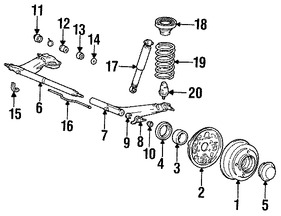 Foto de Sello de Rueda Original para Hyundai Excel Hyundai Scoupe Mitsubishi Precis Marca HYUNDAI Nmero de Parte 5271324000