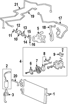 Foto de Manguera de succin Refrigerante Aire Acondicionad Original para Hyundai Accent 1995 1996 1997 1998 Marca HYUNDAI Nmero de Parte 9776322000