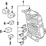 Foto de Fusible Original para Kia Hyundai Marca HYUNDAI N�mero de Parte 1898004815