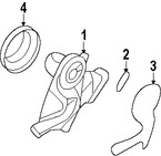 Foto de Empacadura de la bomba de agua del motor Original para Hyundai Kia Marca HYUNDAI Nmero de Parte 213553C520