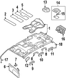 Foto de Panel de Control de Termperatura Climatizacin Original para Hyundai Entourage Kia Sedona Marca HYUNDAI Nmero de Parte 973404D000TW