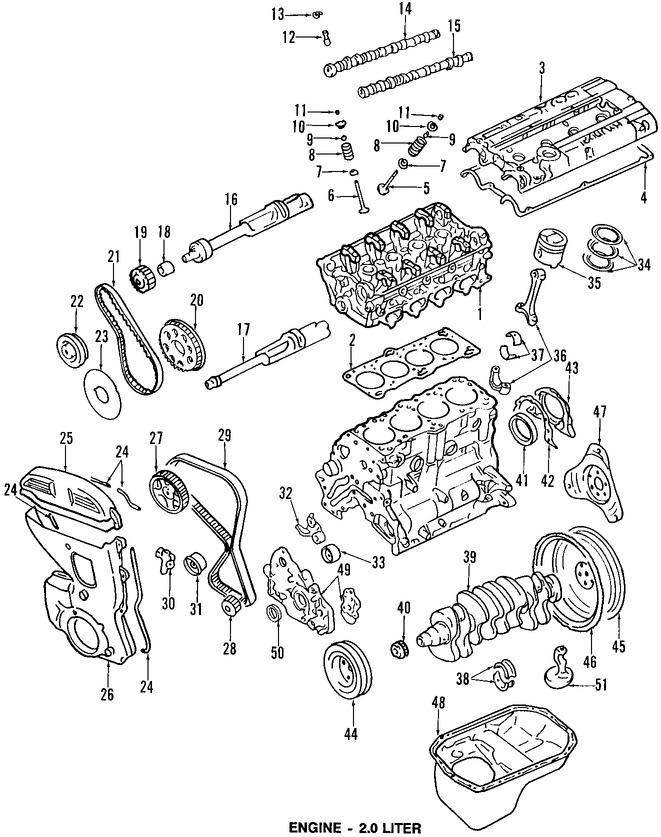 Foto de Arbol de Levas Original para Kia Optima Hyundai Sonata Hyundai Santa Fe Marca HYUNDAI Nmero de Parte 2410038102