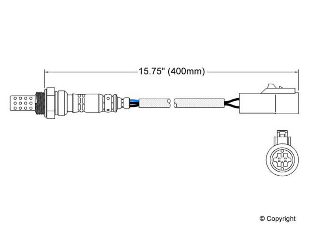 Foto de Sensor de oxigeno para Ford Lincoln Mazda Mercury Jaguar Marca Walker Nmero de Parte #800 18005 745