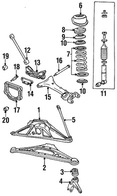 Foto de Aislante de Muelle Original para Jaguar Marca JAGUAR N�mero de Parte MMD3563AA