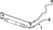 Foto de Enfriador Direccin Asistida Original para Jaguar Vanden Plas Jaguar XJ8 Jaguar XJR Jaguar Super V8 Jaguar XKR Marca JAGUAR Nmero de Parte C2C16119