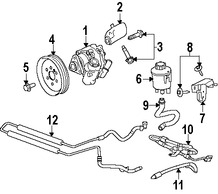 Foto de Deposito Liquido Hidraulico Direccion Asistida Original para Jaguar XJ 2013 2014 2015 2016 2017 Marca JAGUAR Nmero de Parte C2D18060