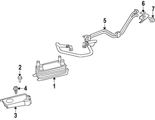 Foto de Conjunto De Manguera Enfriador Aceite del Motor Original para Jaguar XJ Jaguar XF Marca JAGUAR Nmero de Parte C2D20160