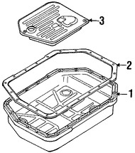 Foto de Carter Transmisin Automtica Original para Jaguar XK8 1997 1998 1999 2000 2001 2002 Marca JAGUAR Nmero de Parte JLM20215