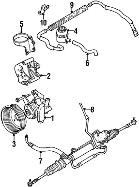 Foto de Enfriador Direccin Asistida Original para Jaguar XK8 Jaguar XKR Jaguar XJ6 Jaguar XJ8 Jaguar XJR Marca JAGUAR Nmero de Parte MJA8084AB