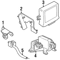Foto de Sensor Angulo de Direcci�n Original para Jaguar Marca JAGUAR N�mero de Parte C2C34671