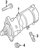 Foto de Tornillo de Arranque Original para Jaguar XK Jaguar XKR Jaguar XF Marca JAGUAR N�mero de Parte AJ89793