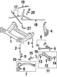 Foto de Soporte / Compacto del motor Original para Jaguar XK Jaguar XKR Jaguar XKR-S Marca JAGUAR Nmero de Parte C2P24494