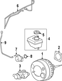 Foto de Bomba de Vaco de Servofreno Original para Jaguar Marca JAGUAR Nmero de Parte AJ813786