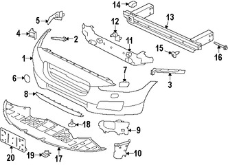 Foto de Cubierta del parachoques Original para Jaguar XF 2016 2017 Marca JAGUAR N�mero de Parte T2H7033LML