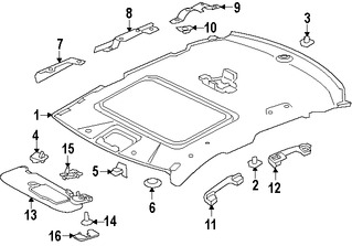 Foto de Barra Interior para agarrarse Original para Jaguar XF 2016 2017 Jaguar  2017 Marca JAGUAR N�mero de Parte T2H24666PVJ