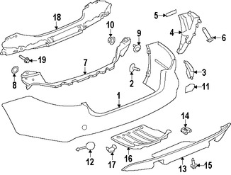 Foto de Barra de impacto de parachoque Original para Jaguar XF 2016 2017 Marca JAGUAR Nmero de Parte T2H15021