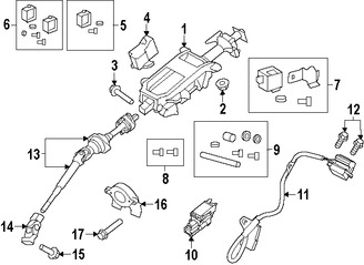 Foto de Eje de Columna de Direccin Original para Jaguar F-Type 2016 2017 Marca JAGUAR Nmero de Parte T2R7880