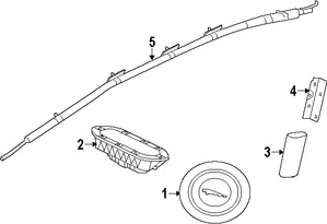 Foto de Airbag de Asiento Original para Jaguar F-Type 2015 2016 2017 Marca JAGUAR Nmero de Parte T2R10148