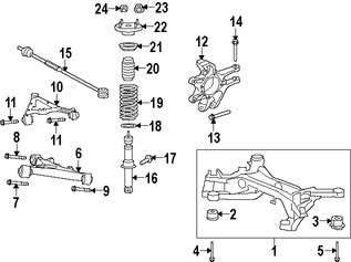 Foto de Bota de Amortiguador Original para Jaguar F-Type 2015 2016 2017 Marca JAGUAR Nmero de Parte T2R13320