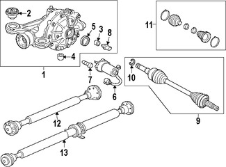 Foto de Eje de Transmisin Original para Jaguar F-Type 2015 2014 2016 Marca JAGUAR Nmero de Parte T2R15871