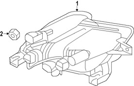 Foto de Luz de Niebla Original para Jaguar F-Type 2016 2017 Marca JAGUAR Nmero de Parte T2R19007