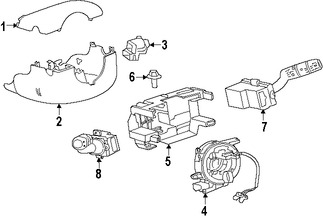 Foto de Interruptor del limpiaparabrisas Original para Jaguar  2017 Jaguar XF 2016 2017 Marca JAGUAR Nmero de Parte T4N3847