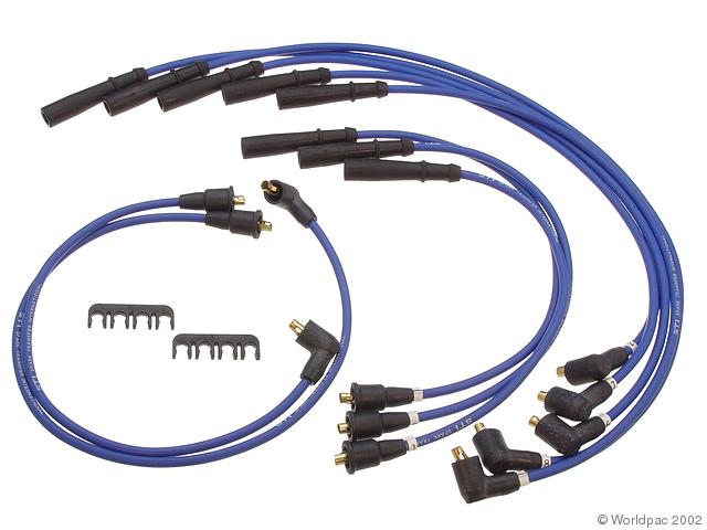 Foto de Juego de cables de buja para Land Rover Defender 90 Land Rover Discovery Land Rover Range Rover Land Rover Defender 110 Marca Karlyn Nmero de Parte W0133-1625504