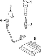 Foto de Bobina de Encendido Directo Original para Hyundai Kia Marca KIA Nmero de Parte 273013C000