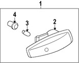 Foto de Portalampara de Faros Laterales Original para Hyundai Tiburon Hyundai Sonata Hyundai Accent Kia Soul Kia Amanti Marca KIA Nmero de Parte 925502C000