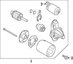Foto de Tornillo de Arranque Original para Hyundai Kia Marca KIA N�mero de Parte 1140410606P