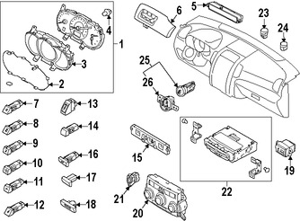 Foto de Interruptor Caja de Transferencia Original para Kia Sorento 2011 2012 2013 Marca KIA Nmero de Parte 932401U100VA