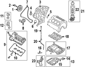 Foto de Tensor de la Cadena del Tiempo Original para Kia Hyundai Marca KIA Nmero de Parte 244103CGA2