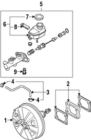 Foto de Vlvula Proporcionadora de Freno Original para Kia Spectra Kia Spectra5 Marca KIA Nmero de Parte 587752F000