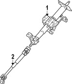 Foto de Columna de Direccion Original para Kia Rio Kia Rio5 Marca KIA Nmero de Parte 563101G180