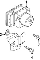 Foto de Conjunto hidrulico de frenos ABS Original para Kia Amanti 2007 2008 2009 Marca KIA Nmero de Parte 589203F2A0