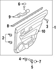 Foto de Apoyabrazos Original para Kia Rondo 2007 2008 Marca KIA N�mero de Parte 833601D0003J