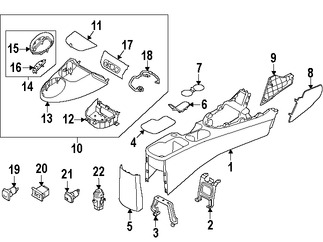 Foto de Carcasa del tomacorriente para accesorios 12 volti Original para Kia Soul 2014 2015 2016 2017 Marca KIA Nmero de Parte 95123B2900