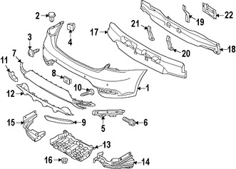 Foto de Guardasalpicaduras del parachoques Original para Kia Forte Koup 2014 2015 2016 Marca KIA Nmero de Parte 86691A7200