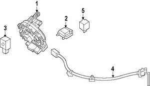 Foto de Sensor de impacto del Air Bag Original para Kia K900 2015 2016 2017 Marca KIA Nmero de Parte 959203T200