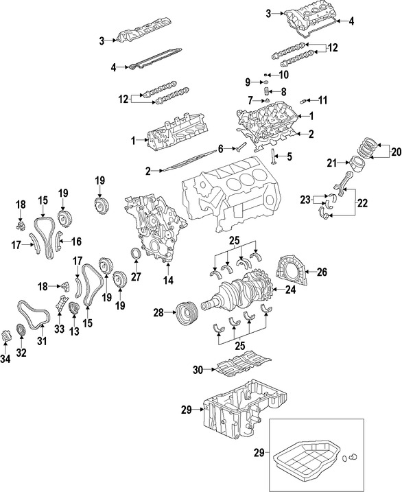 Foto de Biela Original para Kia K900 2017 Marca KIA N�mero de Parte 235103L200