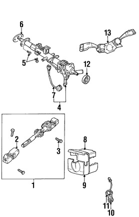 Foto de Cilindro de Encendido Original para Land Rover Range Rover Marca LAND ROVER Nmero de Parte ASR1045H