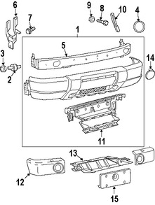 Foto de Perno de cubierta de parachoques Original para Land Rover Discovery Land Rover Range Rover Land Rover LR3 Marca LAND ROVER Nmero de Parte FB110227